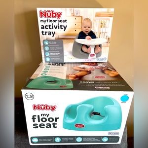 Nuby's My Floor Seat & Nuby's Removable Activity Tray